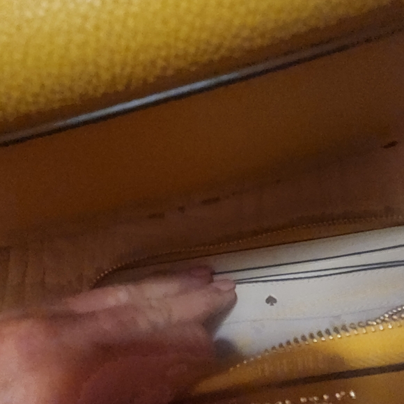 Kate Spade Yellow Leather Clutch and Bag Set - Picture 5 of 5